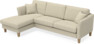 Eden - 2,5-sits soffa med schäslong - Beige