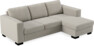 Nevada - 3-sits soffa med flyttbar schäslong - Beige