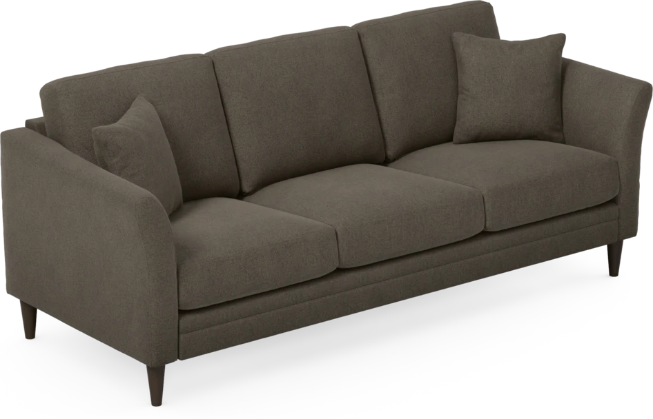 Eden - 3-sits soffa - Brun
