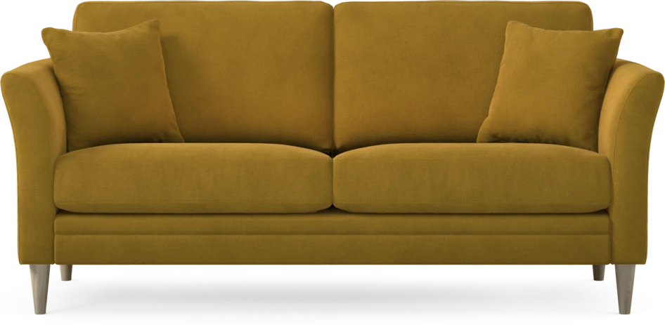 Eden - 2,5-sits soffa - Gul