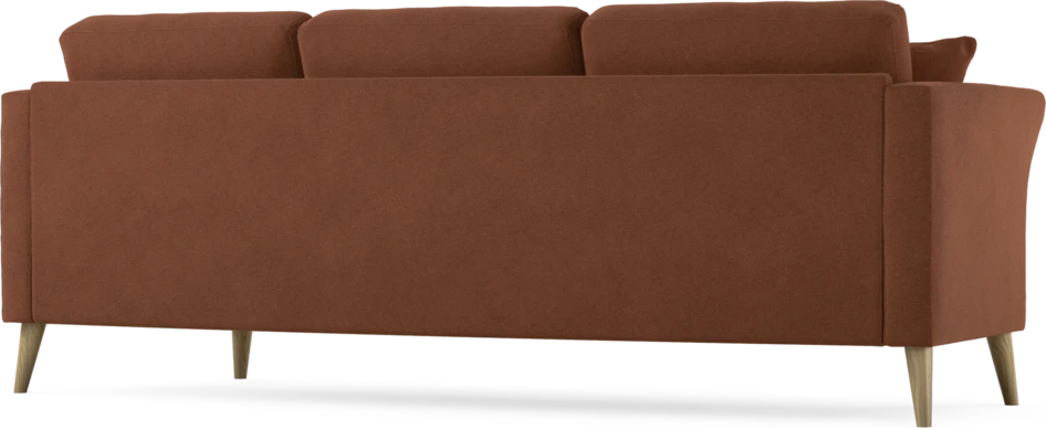 Eden - 3-sits soffa svängd - Orange