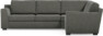 Friday - Hörnsoffa, 2,5+1,5-sits - Grå