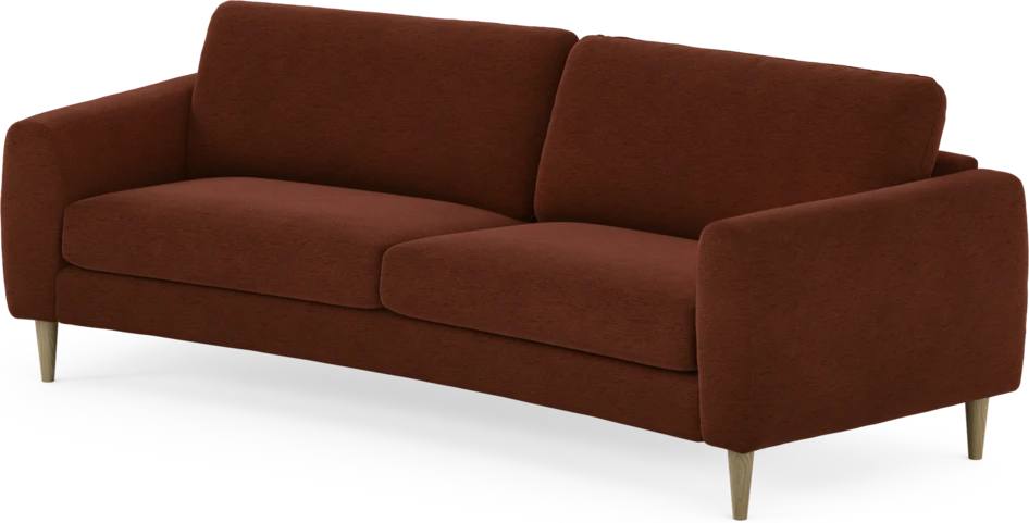 Bridge - 3-sits soffa svängd - Orange