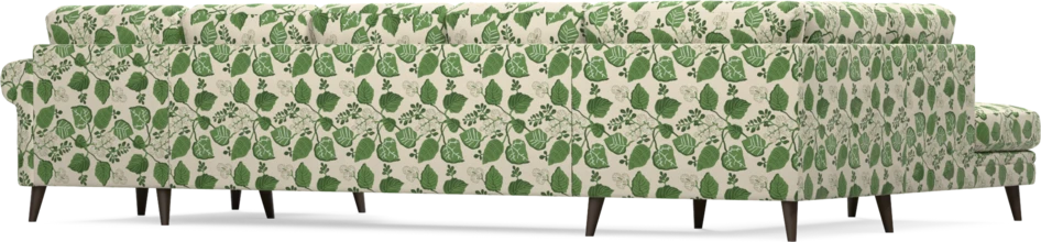 Eden - 3-sits soffa med divan vänster och schäslong höger - Flerfärgad