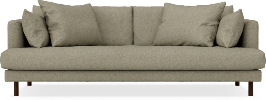 Harper - 3-sits soffa, hel dyna - Beige
