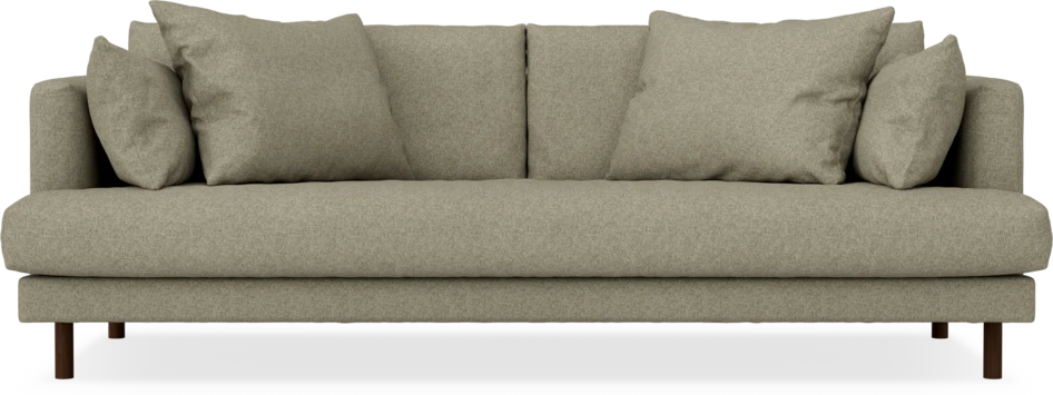 Harper - 3-sits soffa, hel dyna - Beige