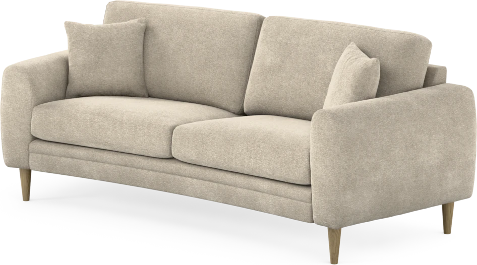 Eden - 2,5-sits soffa svängd - Beige