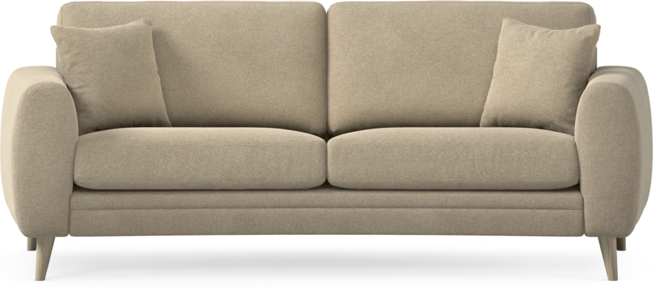 Eden - 2,5-sits soffa svängd - Beige