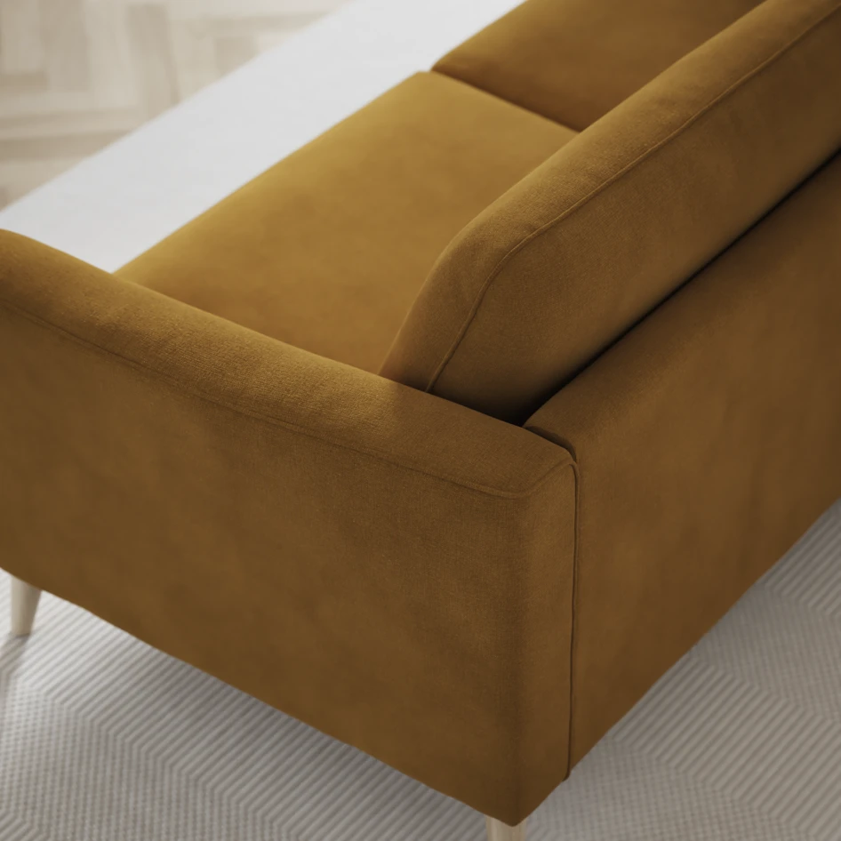 Bridge - 2-sits soffa - Gul