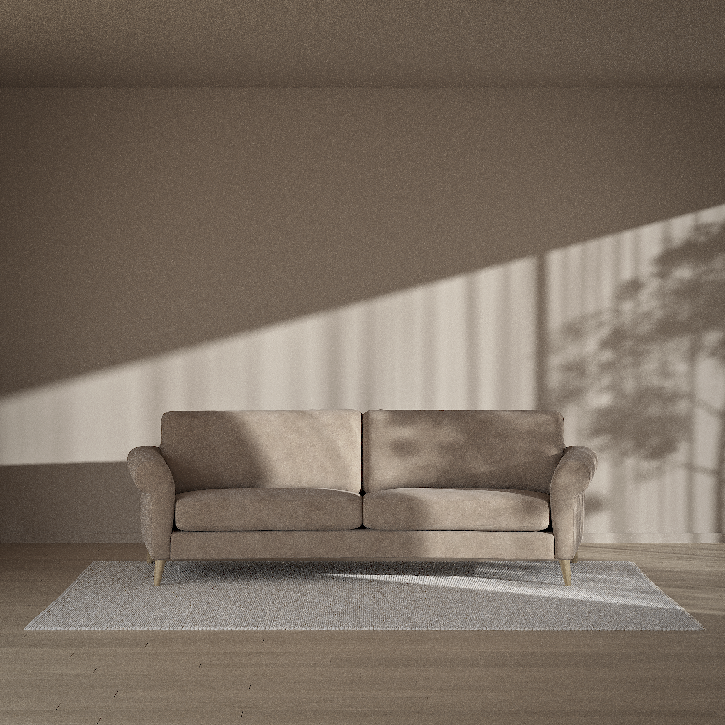 Bridge - 3-sits soffa svängd - inspiration