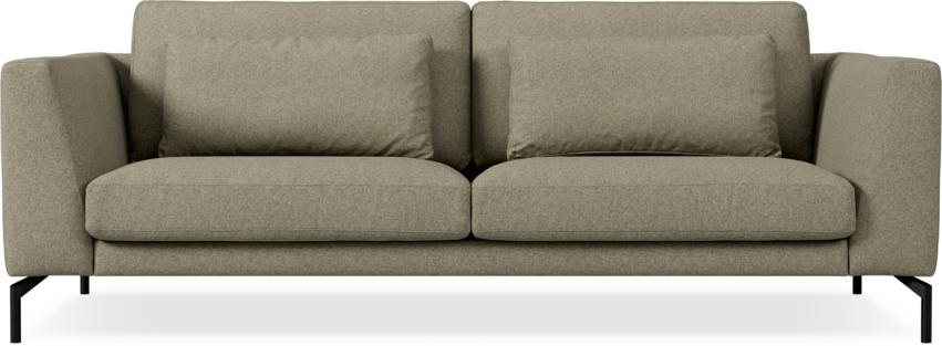 Willow - 3-sits soffa, fast klädsel - Beige
