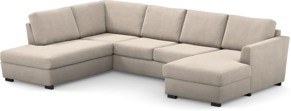 Friday - 3-sits soffa med divan vänster och schäslong höger - Beige