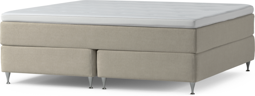 Delux Dream - Kontinentalsäng, dubbelsäng med bäddmadrass och sängben