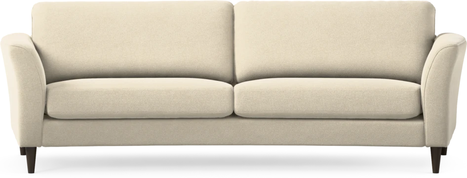 Bridge - 3-sits soffa svängd - Beige