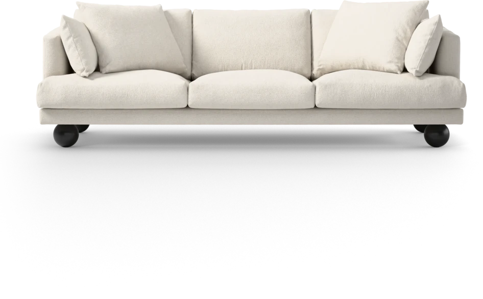 Harper - 4-sits soffa - Vit