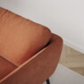 Madison Lux - 3-sits soffa med divan höger - Orange