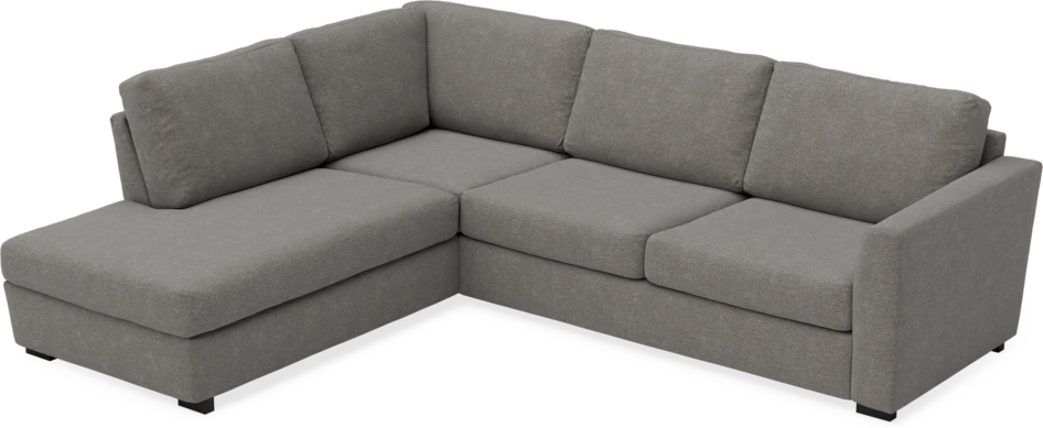 Friday - 2,5-sits soffa med divan vänster - Grå