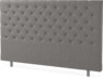 Energy Pikerad - Sänggavel, 90-210 cm - Grå