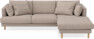 Harper - 4-sits med schäslong höger  - Beige