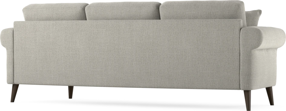 Eden - 3-sits soffa svängd - Grå
