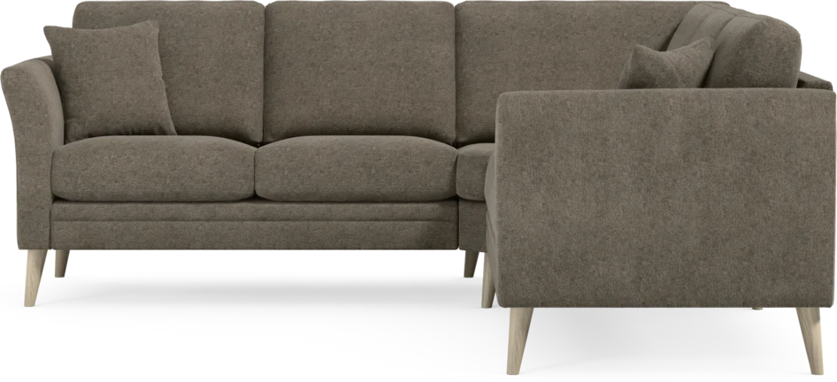 Eden - Hörnsoffa, 2+2-sits - Brun