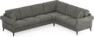 Eden - Hörnsoffa, 3+2-sits - Grå