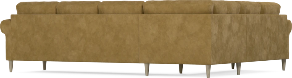 Eden - Hörnsoffa, 2+3-sits - Gul