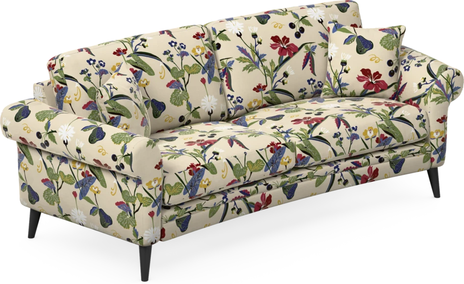 Eden - 2,5-sits soffa svängd - Flerfärgad