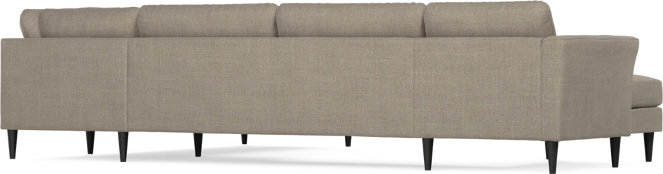 Bridge - Hörnsoffa, 3+2-sits med schäslong vänster - Beige