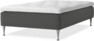 Delux Sense - Ramsäng, enkelsäng med bäddmadrass - Grå