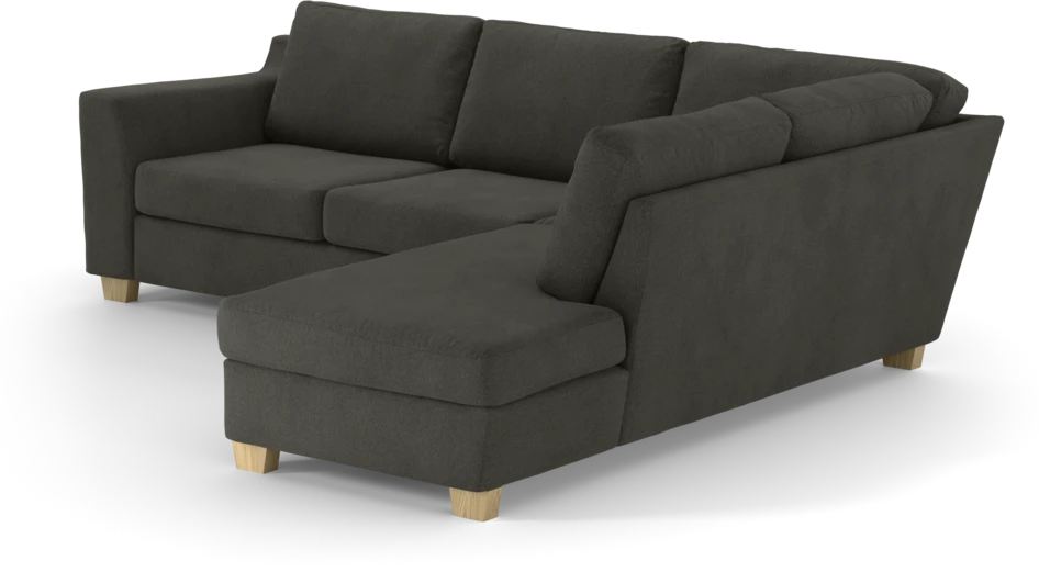 Friday - 2,5-sits soffa med divan höger - Grå