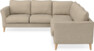 Bridge - Hörnsoffa, 2+2-sits - Beige