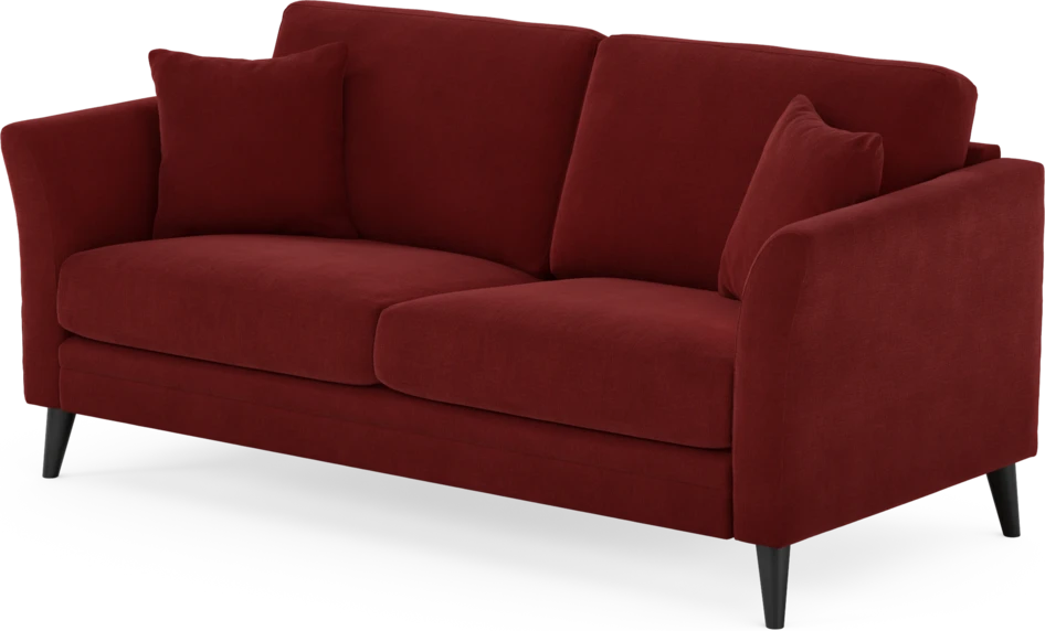 Eden - 2,5-sits soffa - Röd
