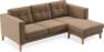 Rio - 3-sits soffa med schäslong höger - Beige