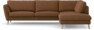 Madison Lux - 3-sits soffa med divan höger - Brun