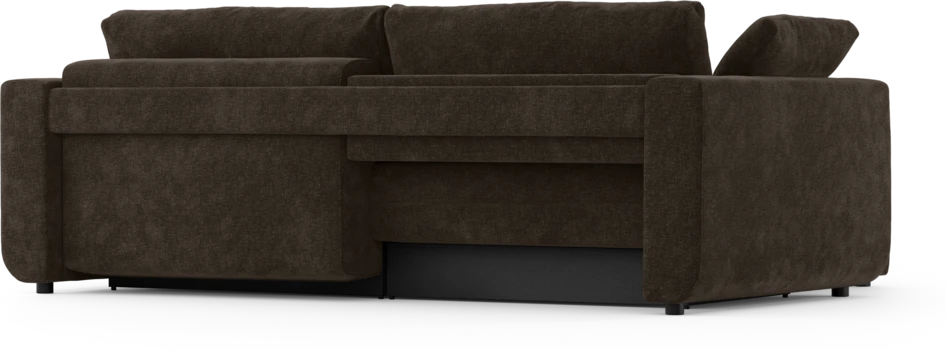 Amie - Bäddsoffa 3-sits - Brun