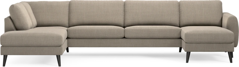 Bridge - 3-sits soffa med divan vänster och schäslong höger - Beige