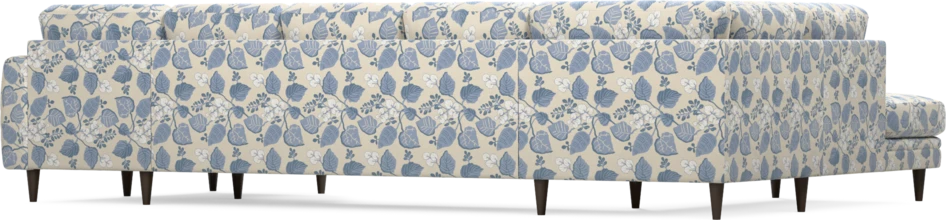 Eden - 3-sits soffa med divan vänster och schäslong höger - Flerfärgad