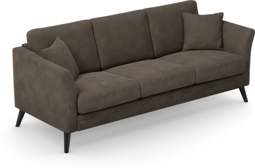 Eden - 3-sits soffa - Gul