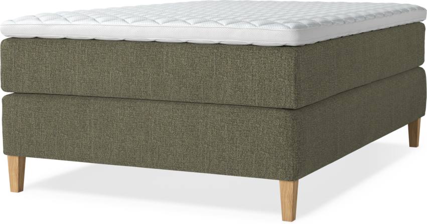 Delux Exclusive - Kontinentalsäng, enkelsäng 140 cm med bäddmadrass