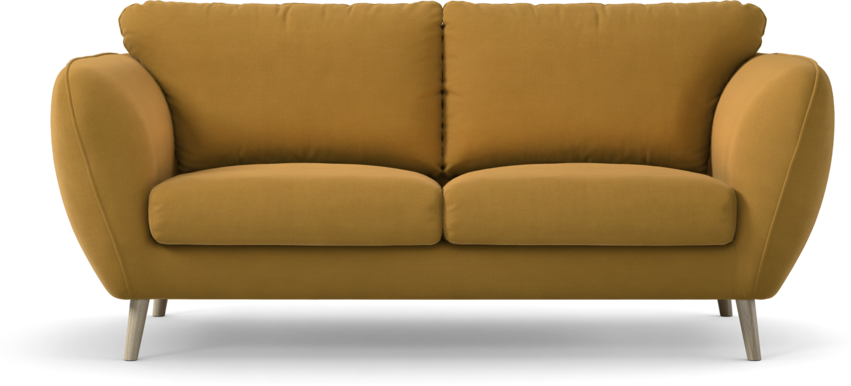 Madison Lux - 2-sits soffa - Gul