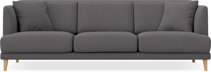 Macy Lux - 3-sits soffa XL - Grå