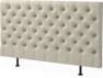 Cape pikerad - Sänggavel låg, , 90-210 cm - Beige