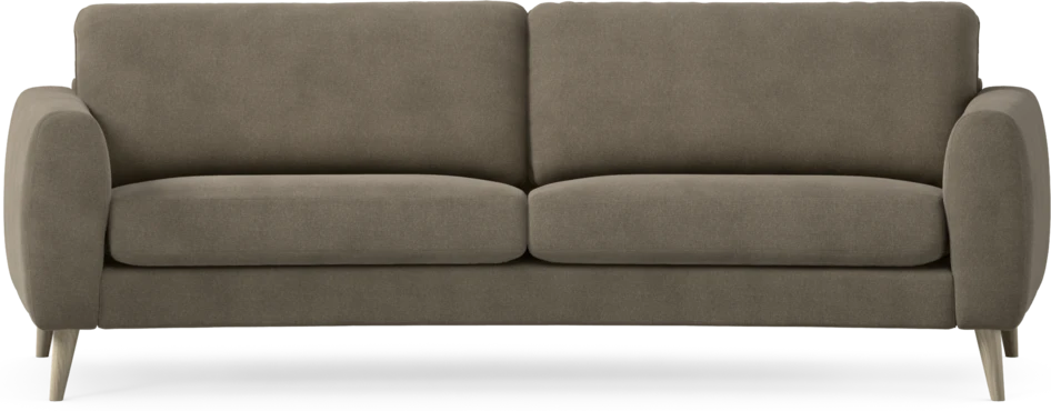 Bridge - 3-sits soffa svängd - Beige