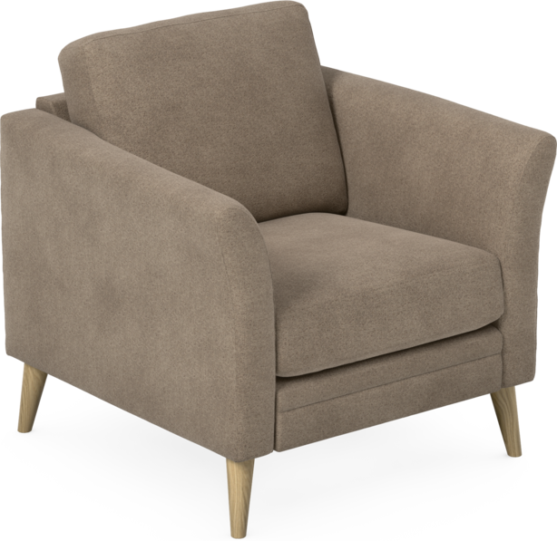 Eden - Fåtölj - Brun