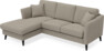 Eden - 2-sits soffa med schäslong - Beige
