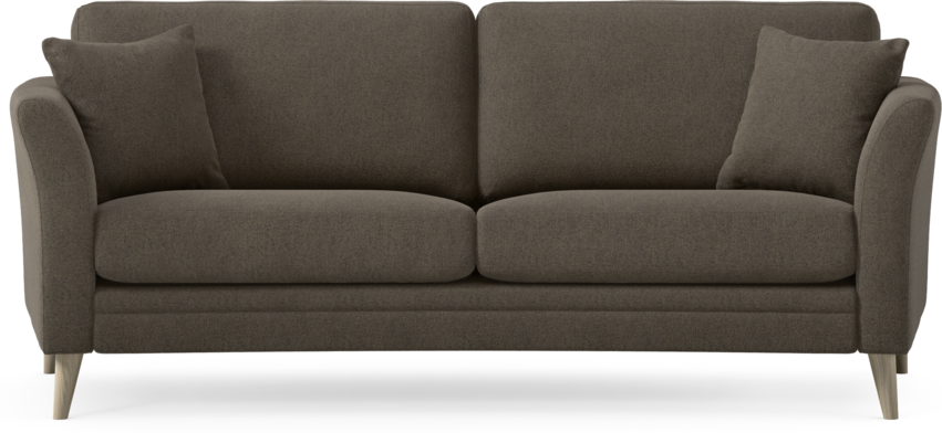 Eden - 2,5-sits soffa svängd - Brun