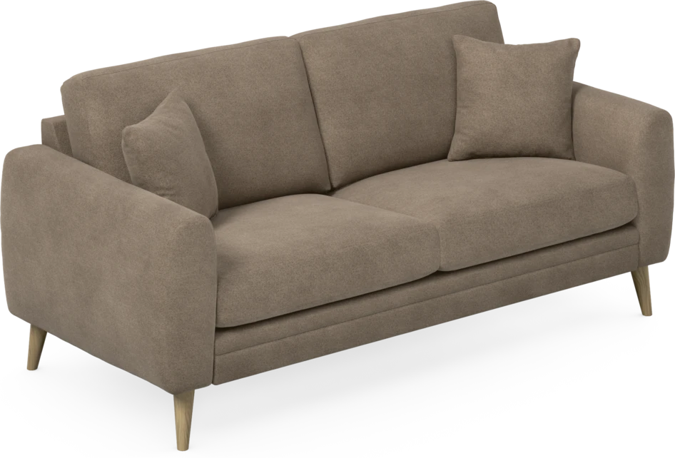 Eden - 2,5-sits soffa - Brun