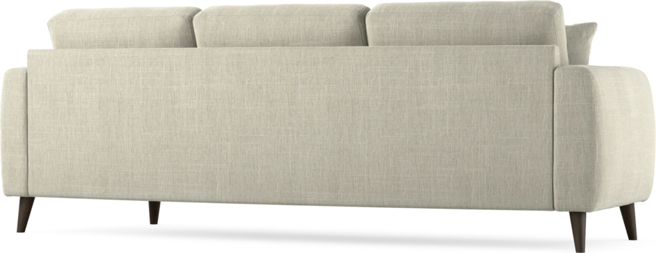 Eden - 3-sits soffa svängd - Beige