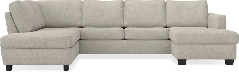 Friday - 3-sits soffa med divan vänster och schäslong höger - Beige